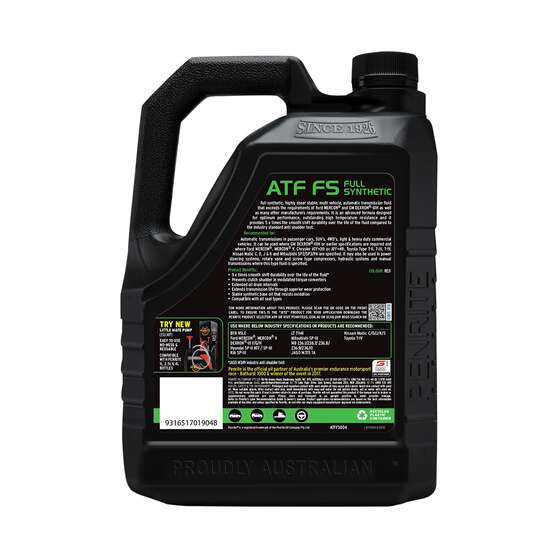 Penrite Automatic Transmission Fluid - FS, 4 Litre